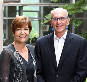 Paul Cohn and his wife. Link to his story Cohn.jpg